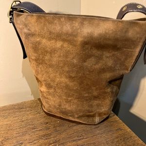 Coach | Soho Brown Suede Bucket Bag